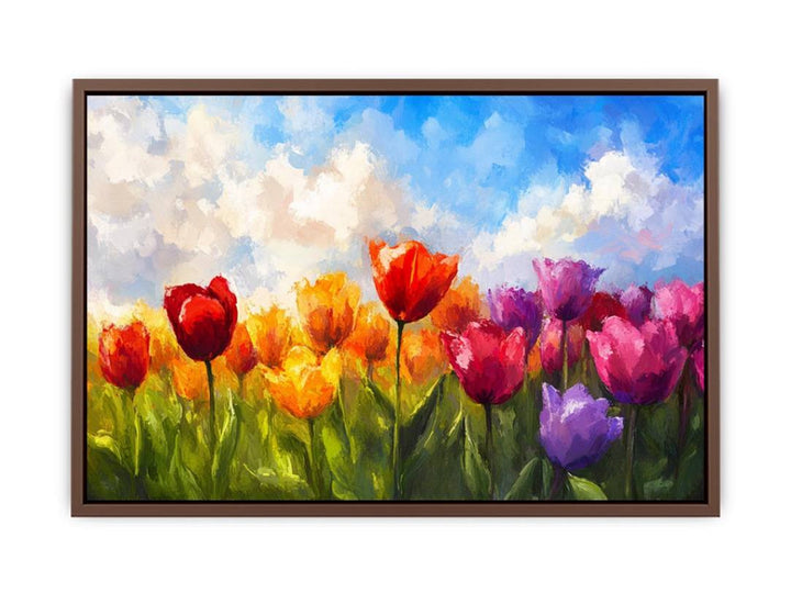 Vibrant Field   Poster