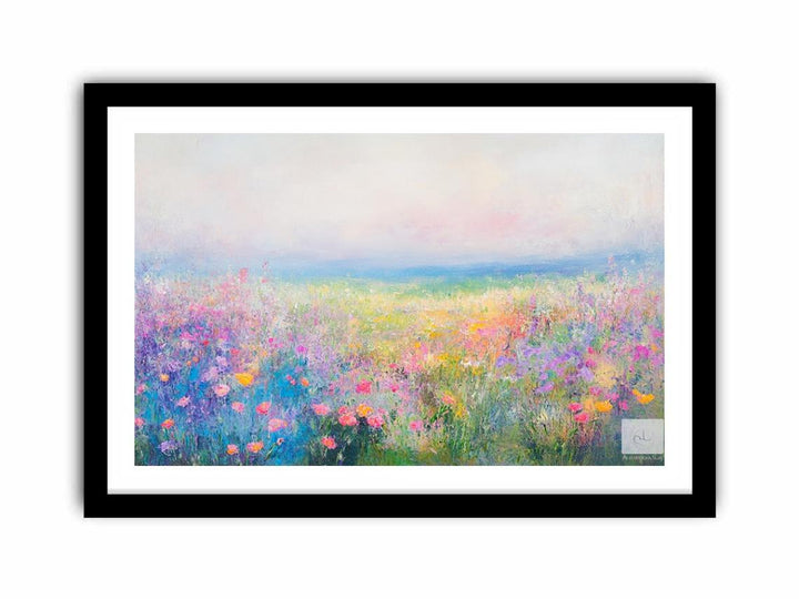 Vibrant Tulips  Art Print