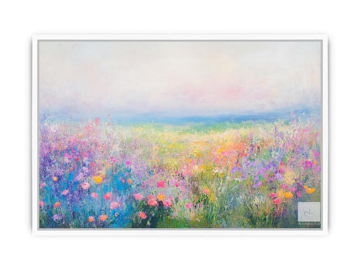 Vibrant Tulips Framed Print