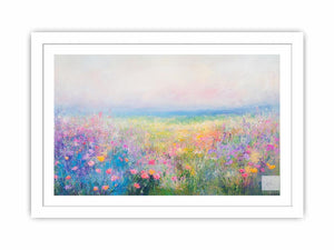 Vibrant Tulips Streched canvas