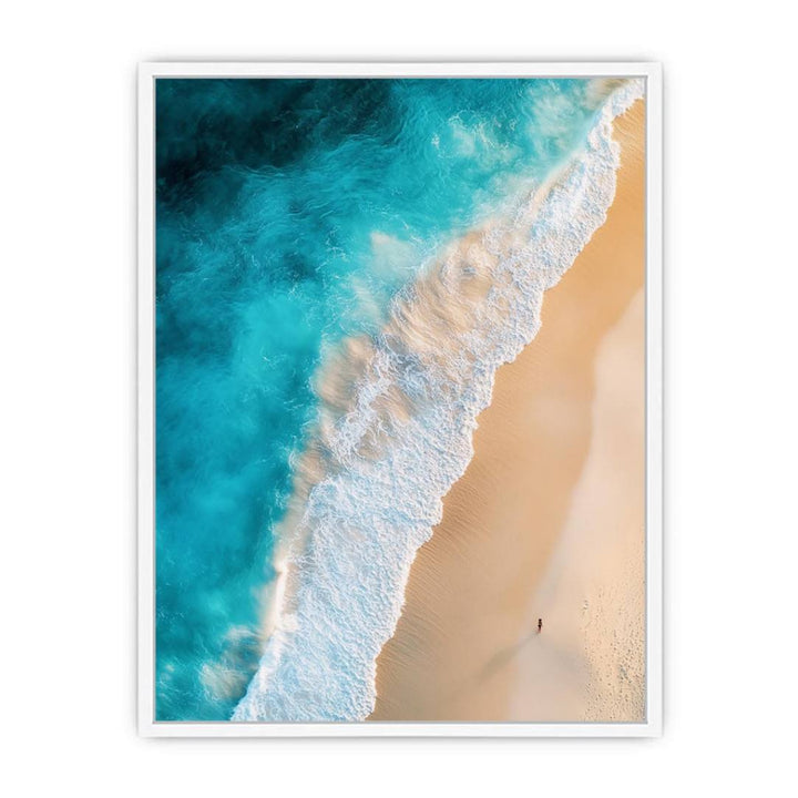 Ocean’s Embrace Framed Print