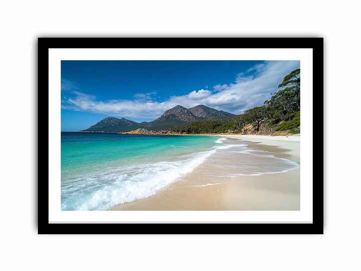 Serenity By The Shore  Art Print