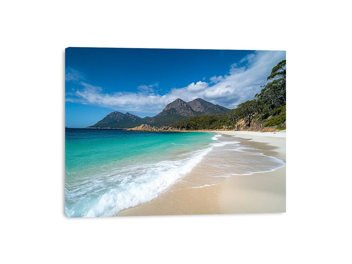 Serenity By The Shore Canvas Print