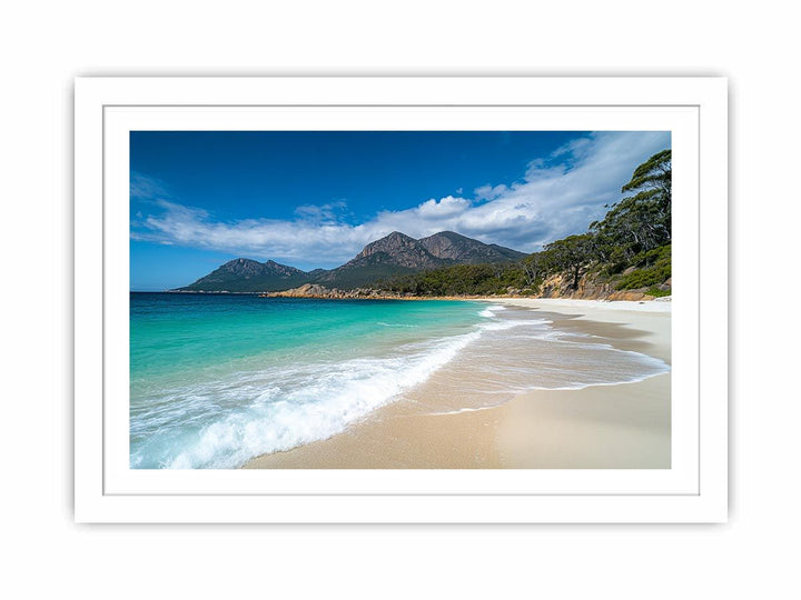 Serenity By The Shore Streched canvas