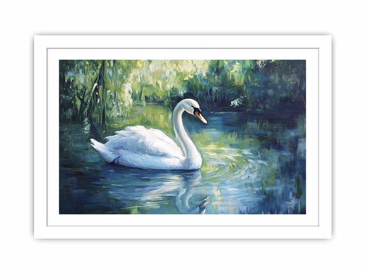 Swan River Streched canvas