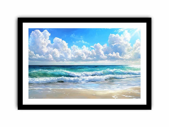 Endless Azure  Art Print