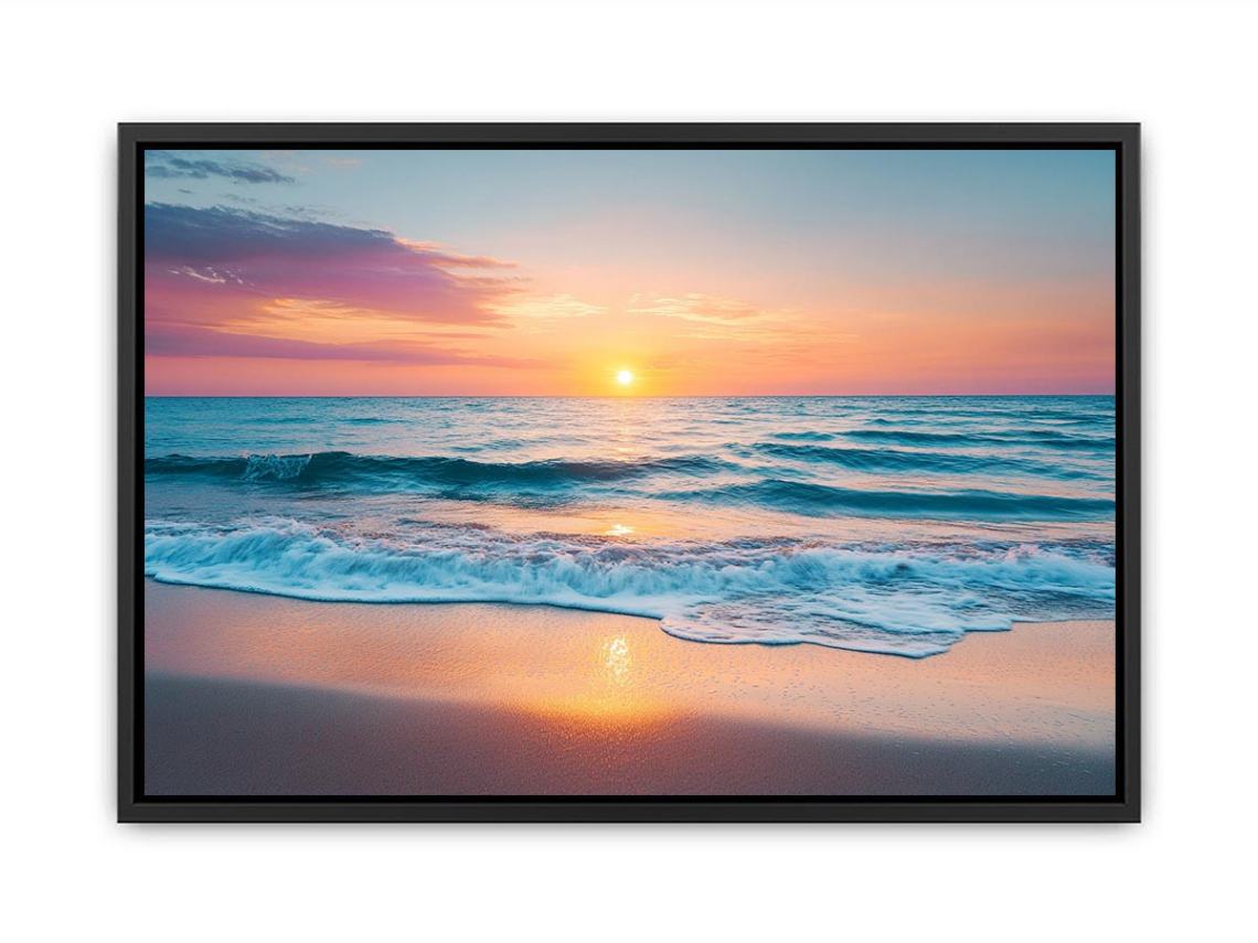 Sunlit Waves  Painting