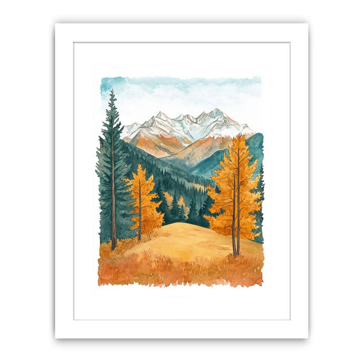 Dreamscape In Hues Streched canvas