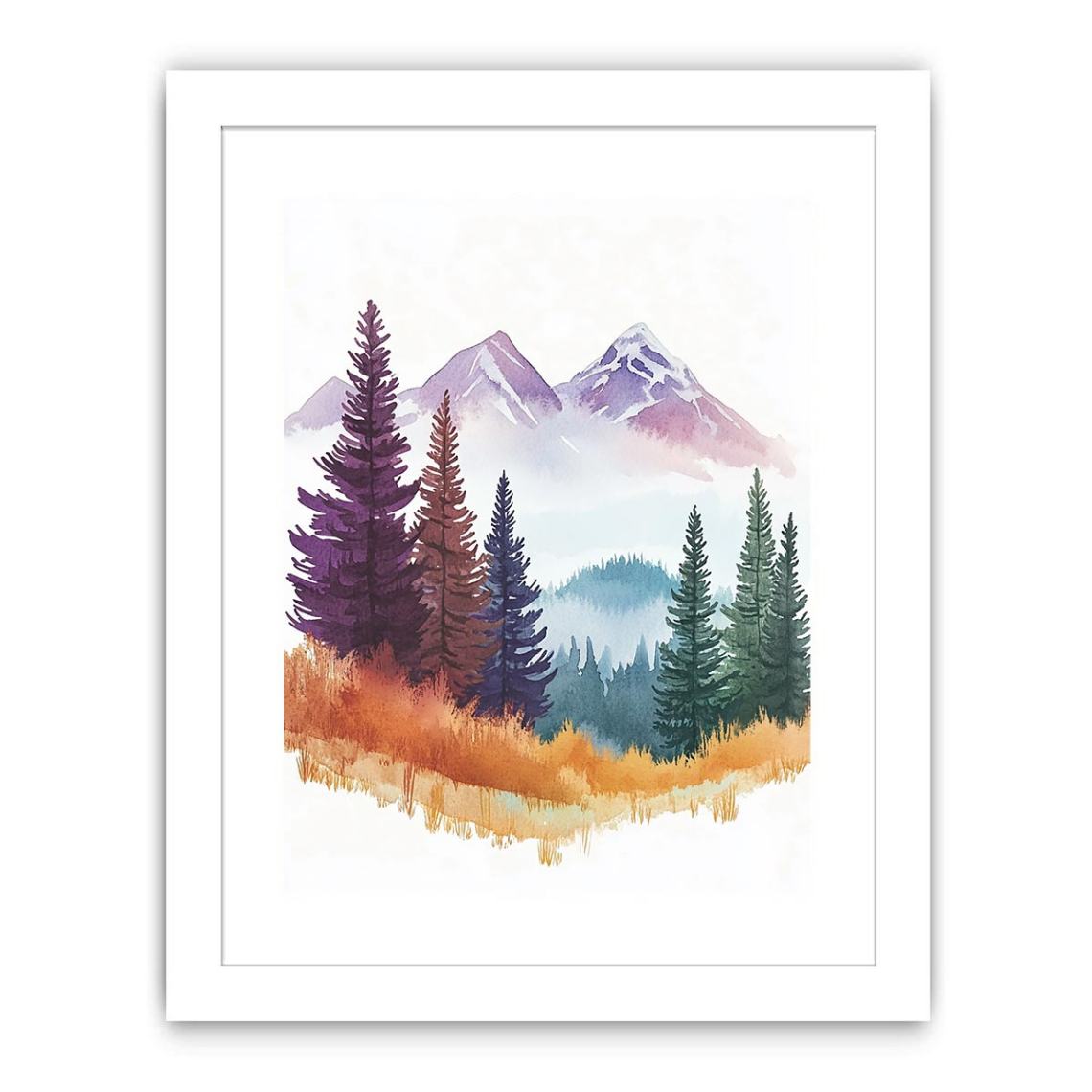 Misty Serenity Streched canvas