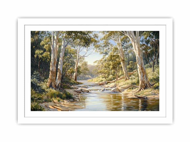 Macquarie River Streched canvas