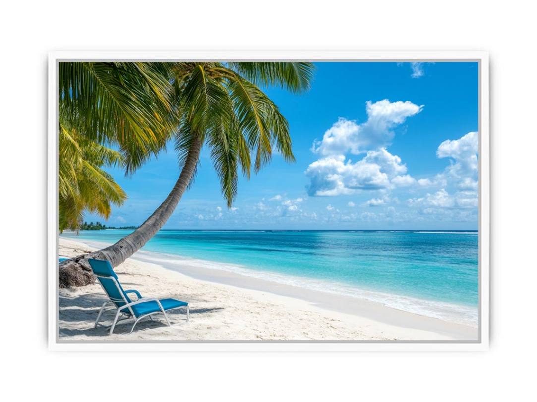 Breeze And Blue Framed Print