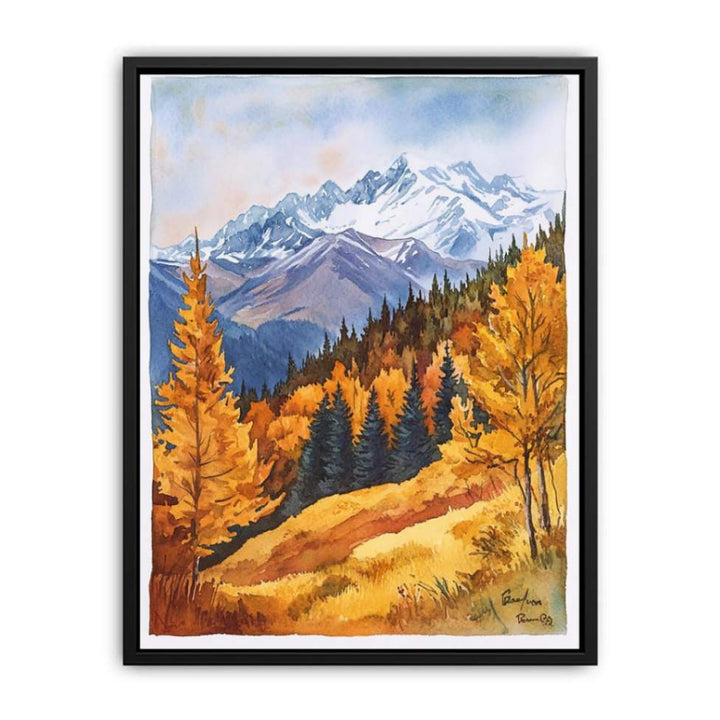 Flowing Colors Of Dawn  Painting