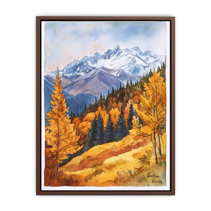 Flowing Colors Of Dawn  Poster
