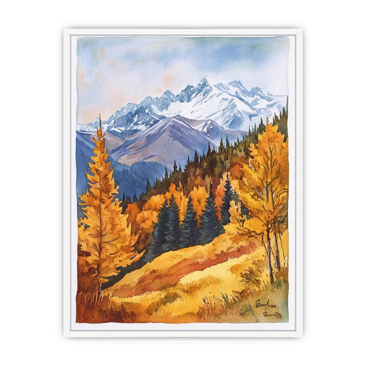 Flowing Colors Of Dawn Framed Print