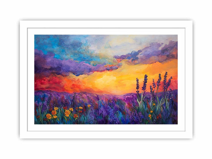 Sunlit Blossom Streched canvas