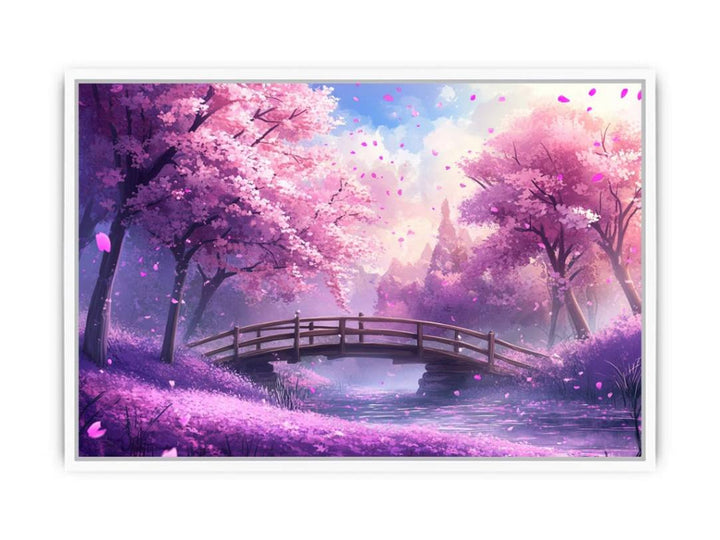 Dancing In The Breeze Framed Print
