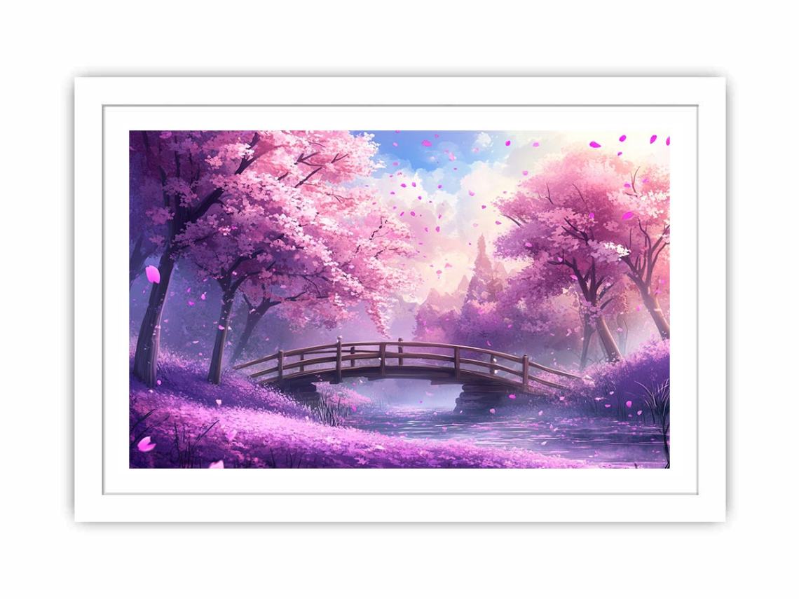 Dancing In The Breeze Streched canvas