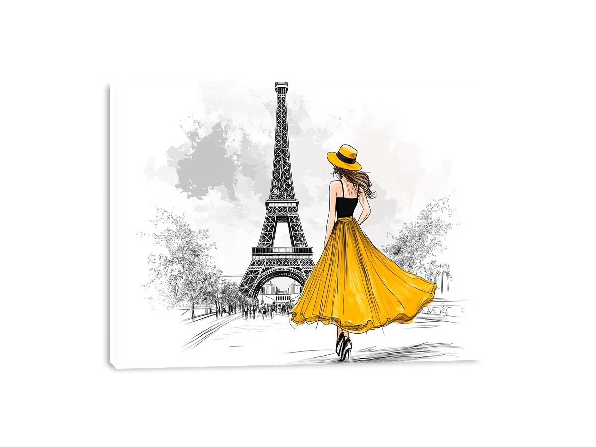 Belle Of The Tower Canvas Print