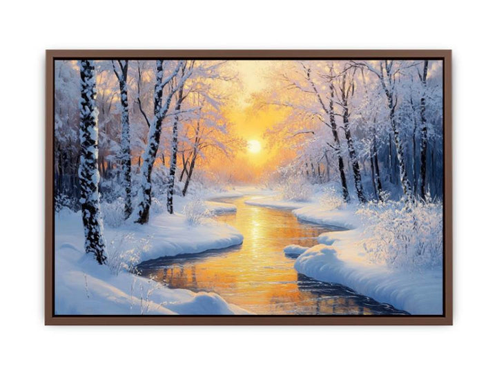 Winter Landscape  II  Poster