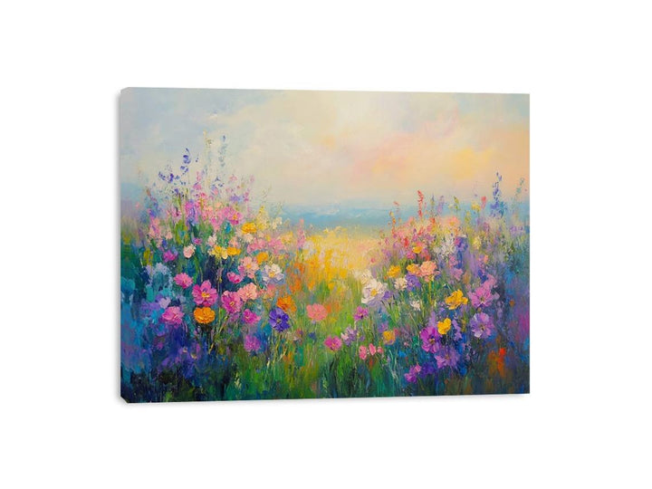 Symphony Of Wildflowers Canvas Print