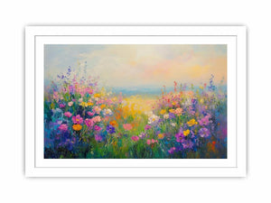 Symphony Of Wildflowers Streched canvas