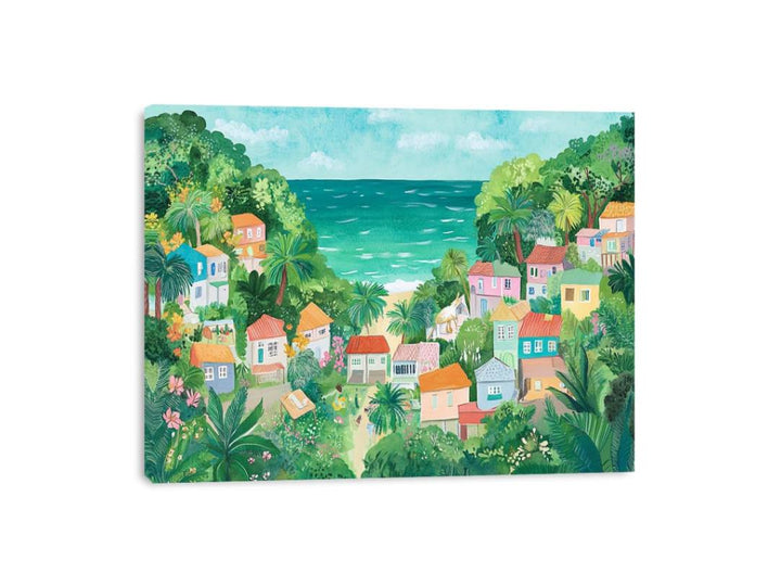 Dreamy Terrace  Canvas Print