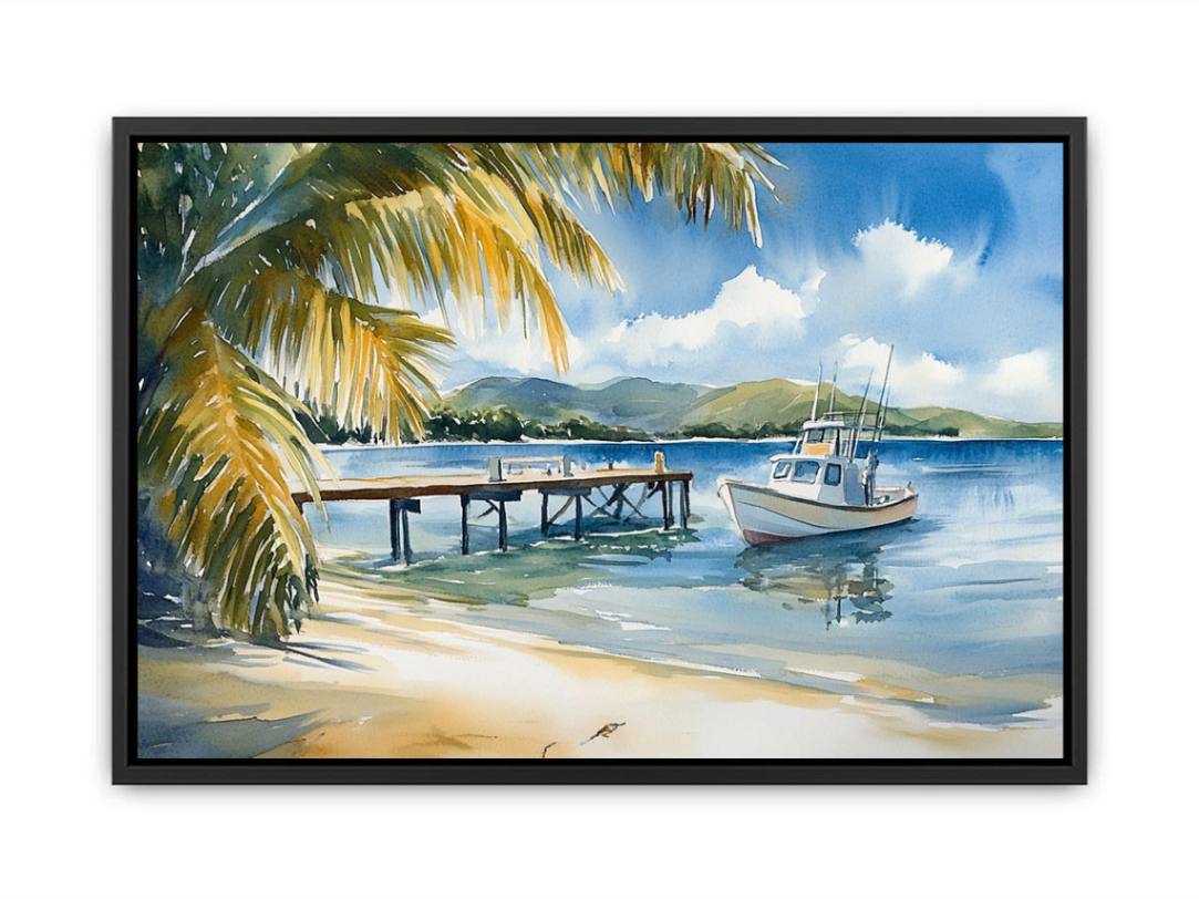 Sail Into Serenity  Painting