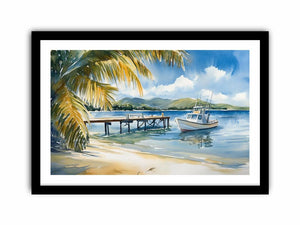 Sail Into Serenity  Art Print