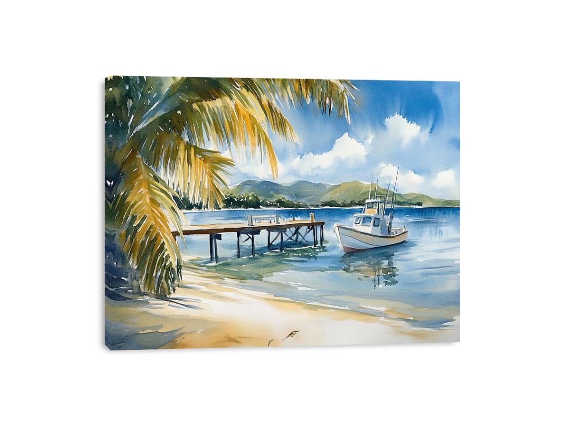 Sail Into Serenity Canvas Print