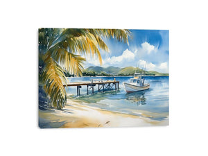 Sail Into Serenity Canvas Print