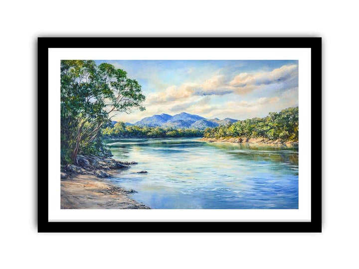 Tamar River  Art Print
