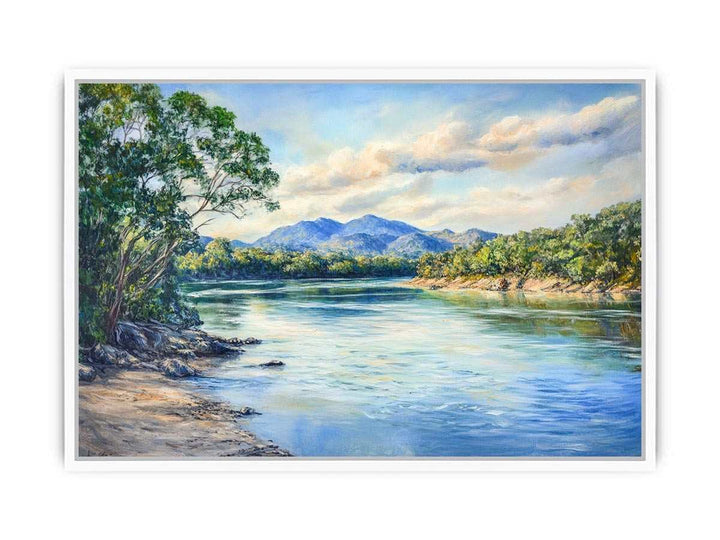 Tamar River Framed Print