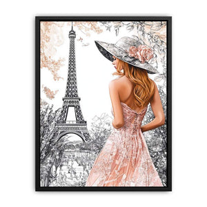 Grace In The City Of Light  Painting