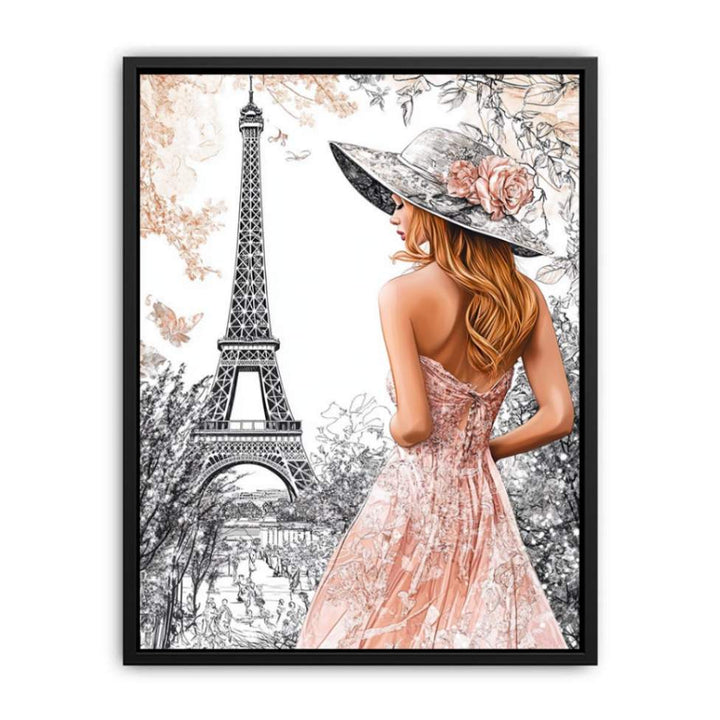 Grace In The City Of Light  Painting