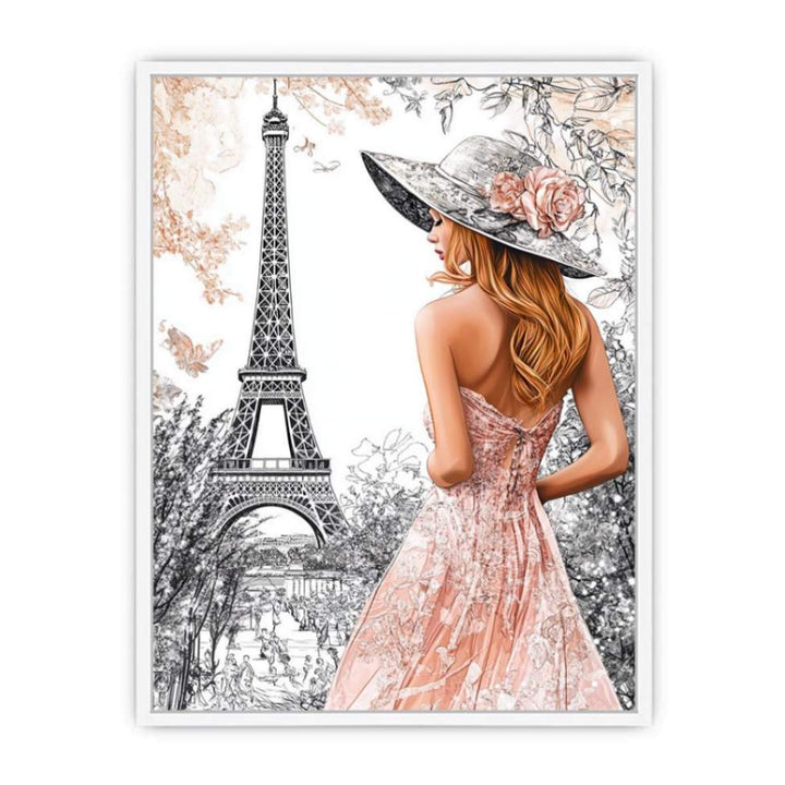 Grace In The City Of Light Framed Print