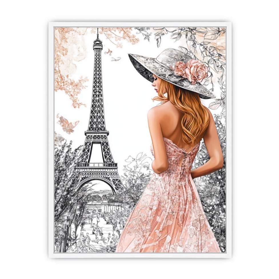 Grace In The City Of Light Framed Print