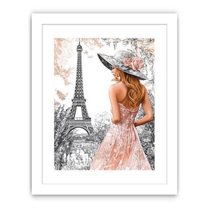 Grace In The City Of Light Streched canvas