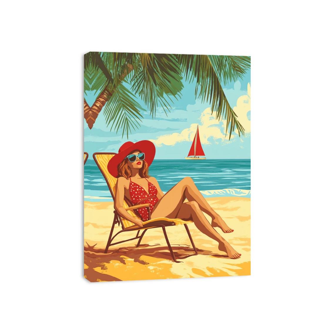 Sun-Kissed Reverie Canvas Print