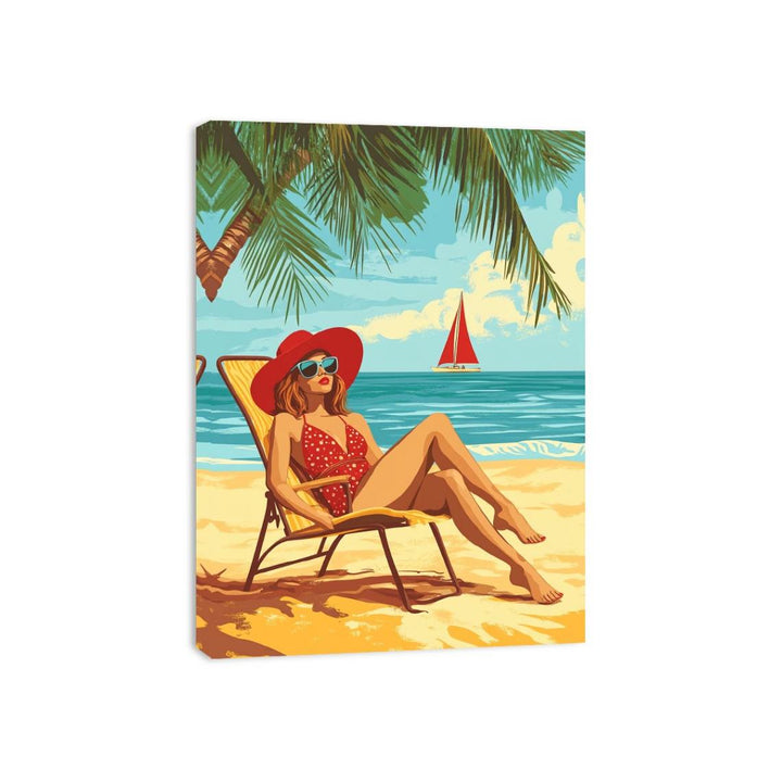 Sun-Kissed Reverie Canvas Print