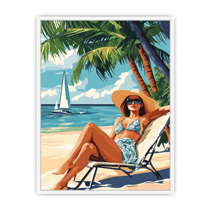 Horizon’s Golden Embrace Framed Print