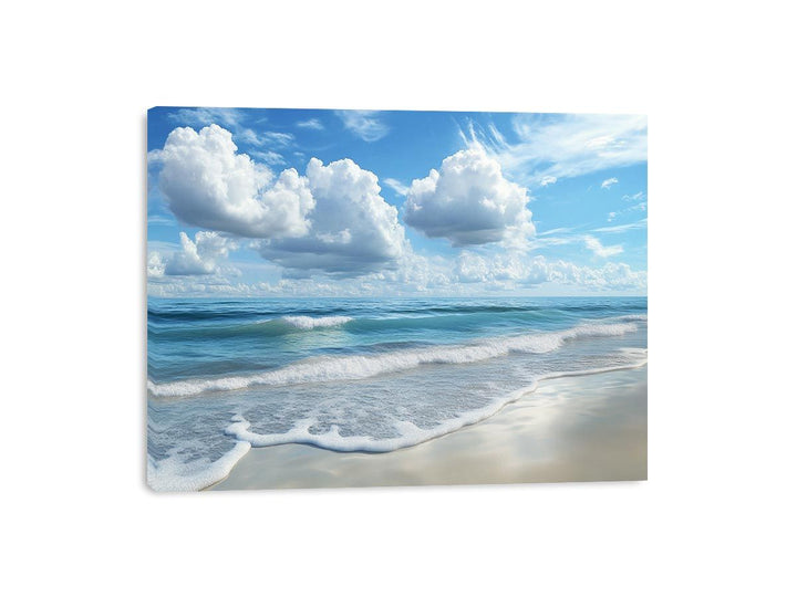 The Poetry Of The Shore Canvas Print