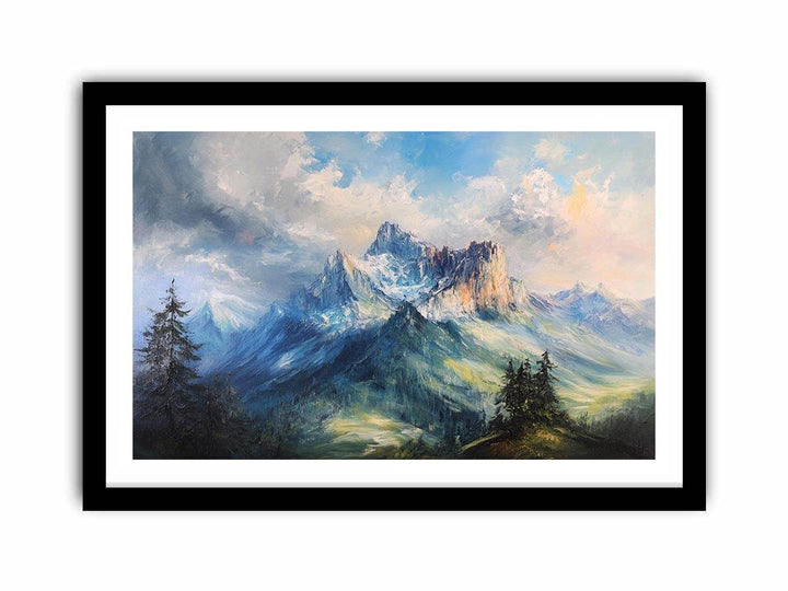 Mountian 9  Art Print
