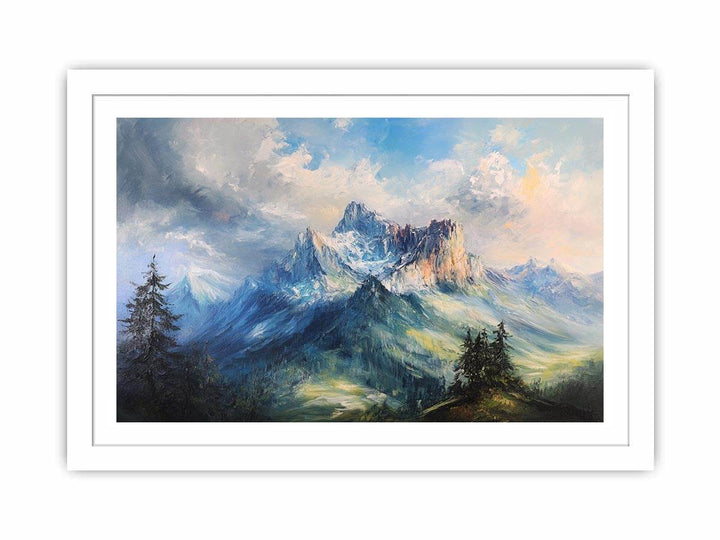 Mountian 9 Streched canvas