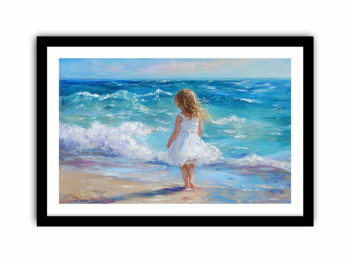 Infinite Azure Dreams  Art Print