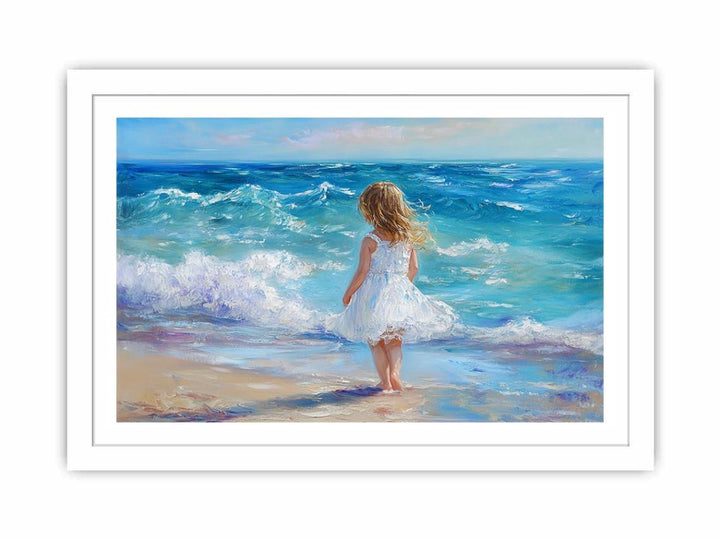 Infinite Azure Dreams Streched canvas