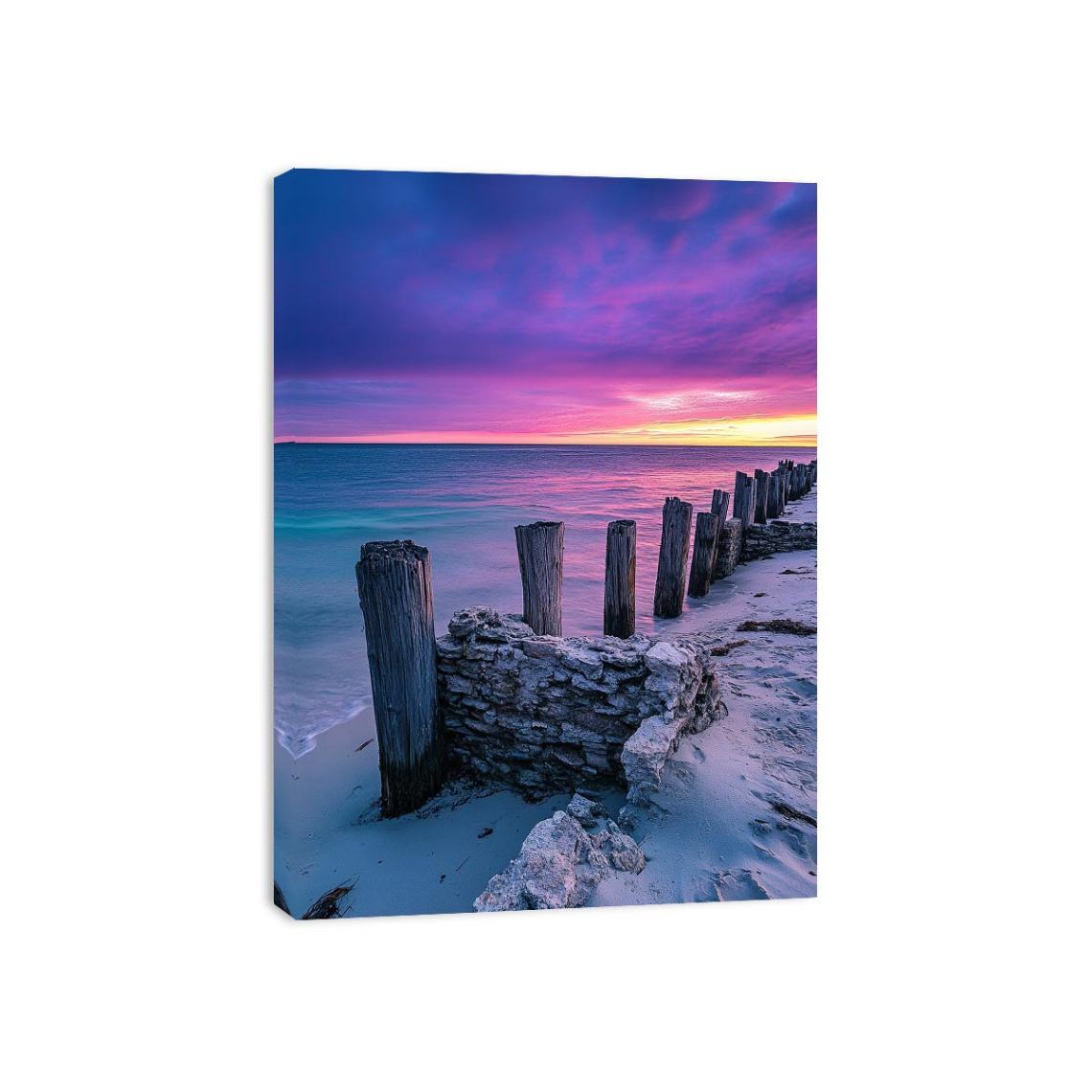 Sunset’s Gentle Palette Canvas Print