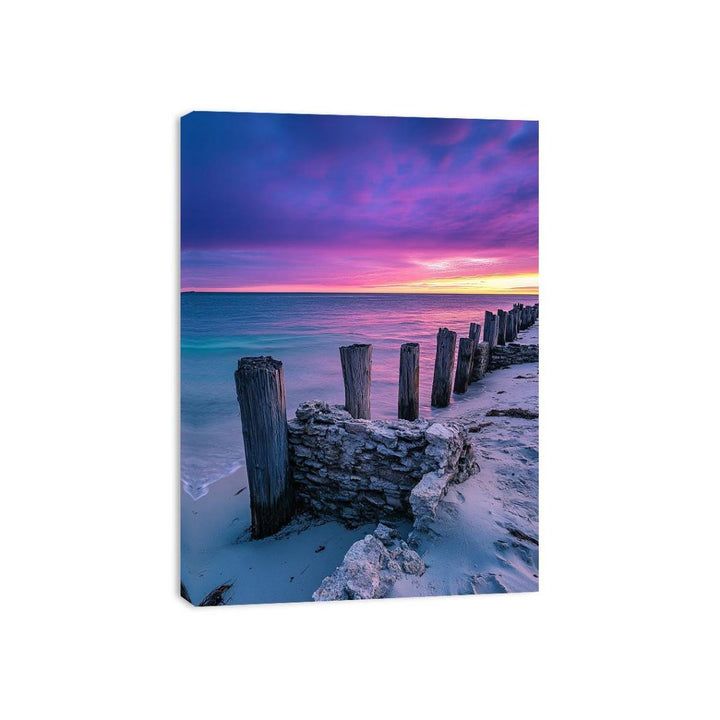 Sunset’s Gentle Palette Canvas Print