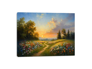 Golden Serenity Canvas Print