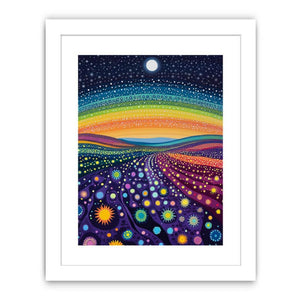 Aurora’s Embrace Streched canvas