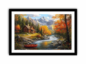 Brushstrokes Of Nature  Art Print